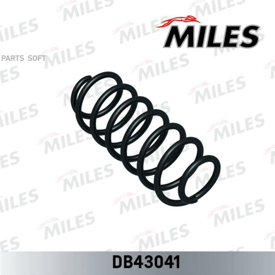 MILES DB43041 2шт Пружина задней подвески MILES DB43041 для Skoda Octavia II; VW Beetle Jetta IV