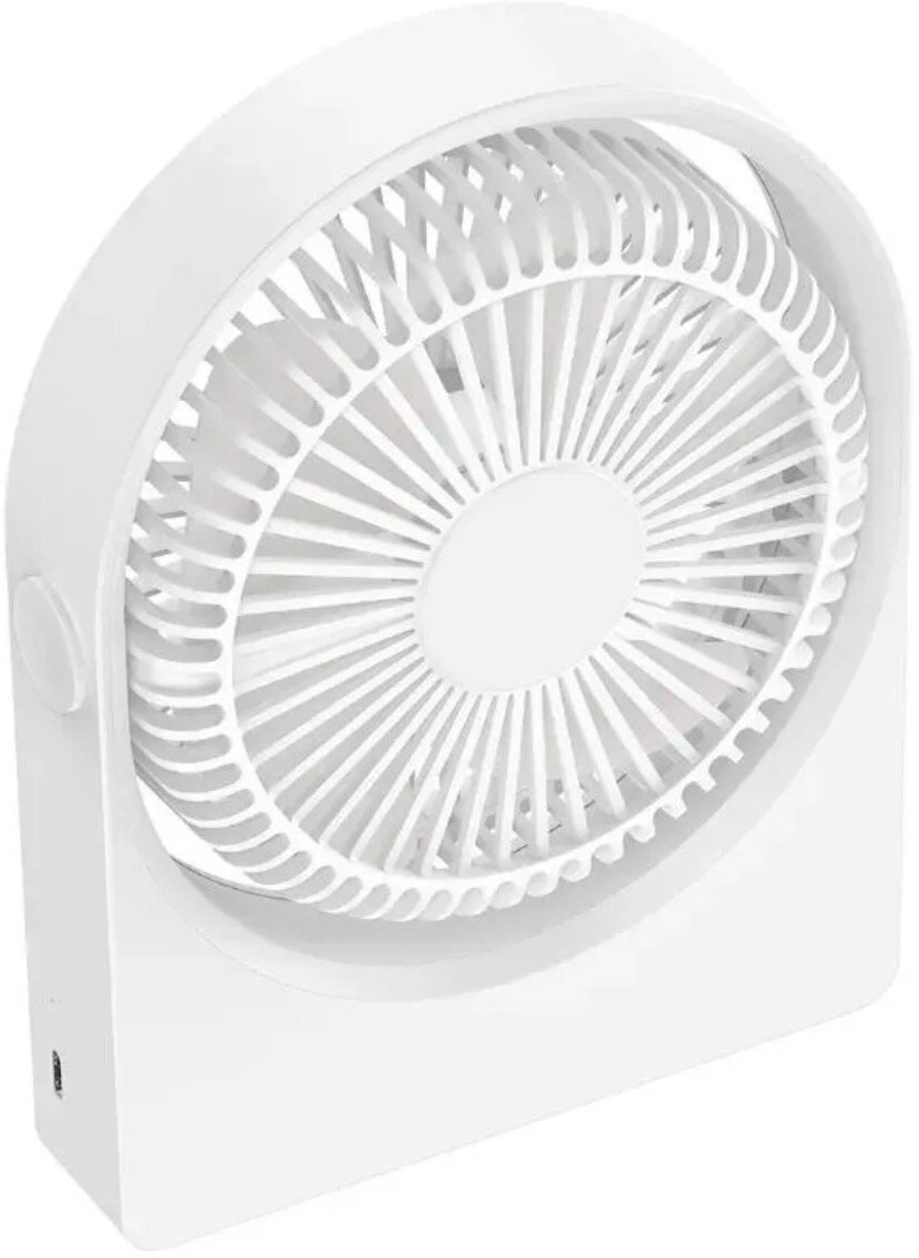 Настольный портативный вентилятор Baseus Serenity Pro, 2000 mAh, Белый, ACJX000002 - фотография № 4