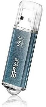 Внешний накопитель 16GB USB Drive Silicon Power M01 Blue SP016GBUF3M01V1B