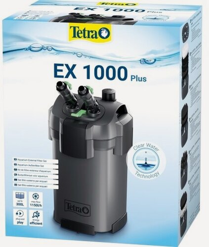 Изображение товара Внешний фильтр для аквариума Tetra EX1000 plus, 1150л/ч, 10,5Вт на 150-300л