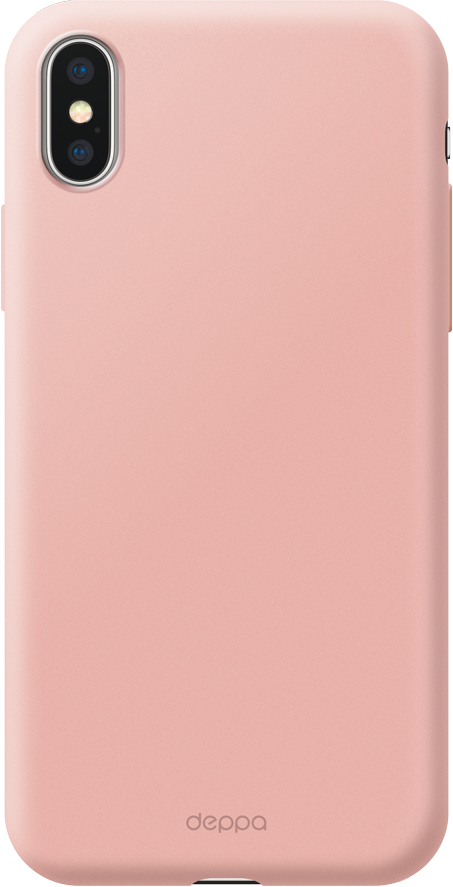 Чехол Air Case для Apple iPhone XS Max, розовое золото, Deppa 83366