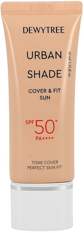 Крем для лица DEWYTREE URBAN SHADE солнцезащитный SPF50+ (тонирующий) 40 мл