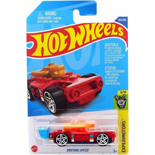 Машинка детская Hot Wheels игрушка коллекционная 1:64 BRICKING SPEED машинка детская hot wheels коллекционная bricking trails