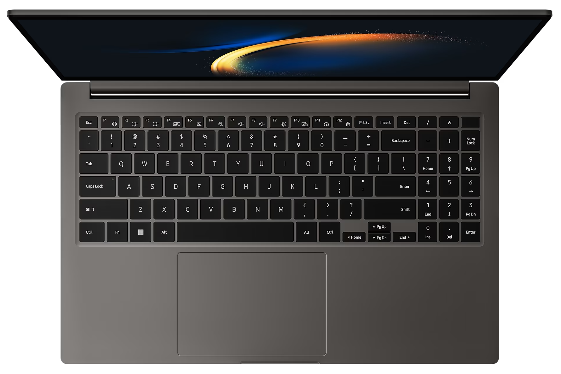 Ноутбук Samsung Galaxy Book 3 NP750 Graphite (английская раскладка) NP750XFG-KA2IN (15.6", Core i5 1335U, 16Gb/ SSD 512Gb, Iris Xe Graphics) Графит - фото №3