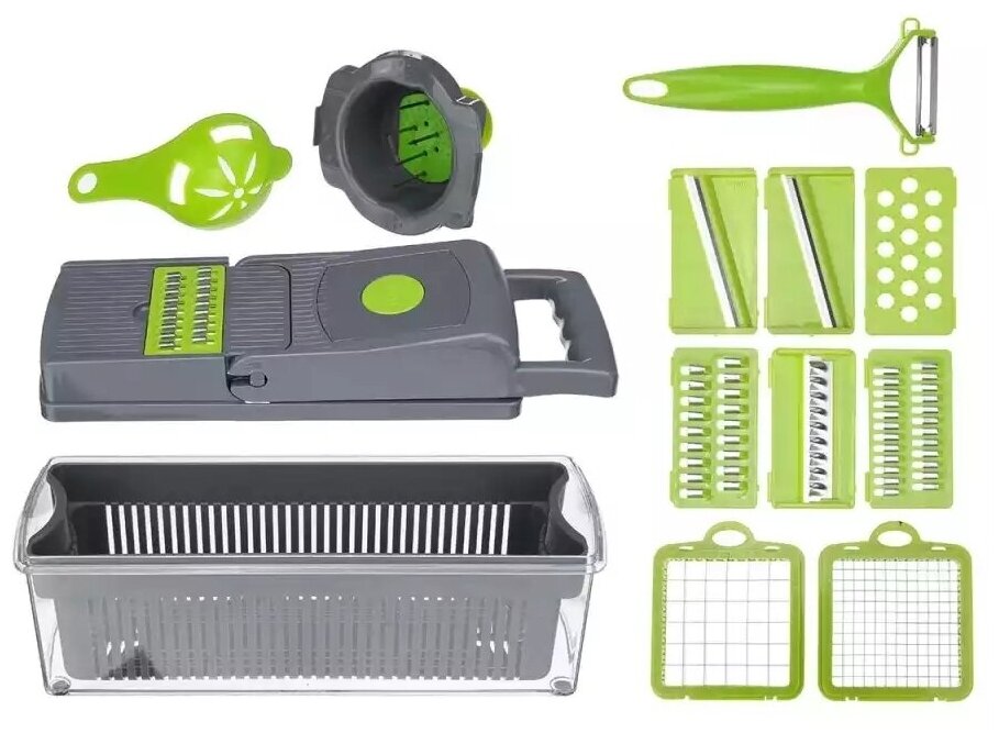 Многофункциональная овощерезка Veggie Slicer 14 в 1