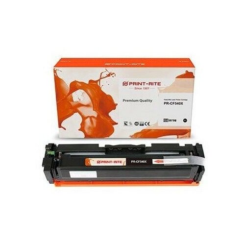 PRINT-RITE Картридж лазерный TFHB32BPU1J PR-CF540X CF540X черный 3200стр. для HP LJ M254dw M280nw M281fdn