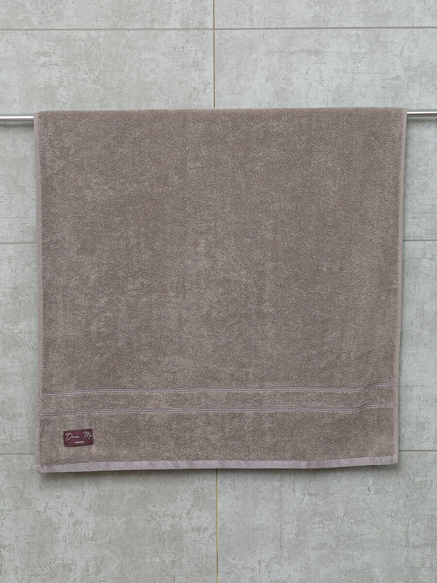 Махровое полотенце Dina Me (RAVON ) 70х140 см, цвет - Ореховый, плотность 500 гр.