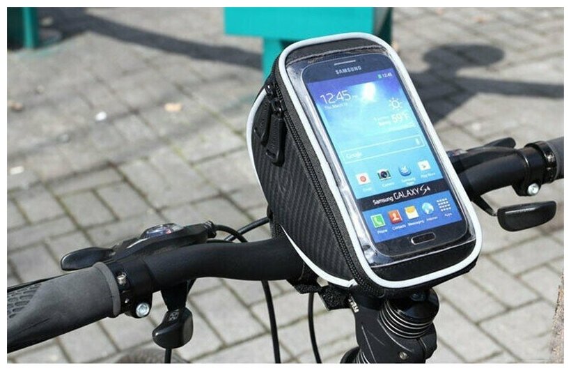 Велосумка для смартфона на руль Roswheel 11810L Велосипедная сумка для телефона на руль