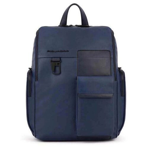 фото Рюкзак piquadro finn синий кожа
