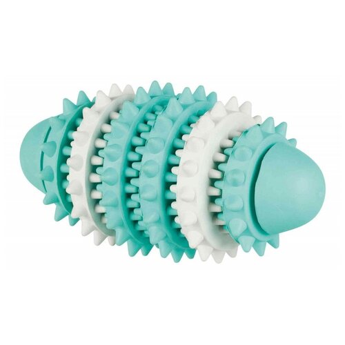 Игрушка для собак Trixie Мяч-регби для чистки зубов, 15 см