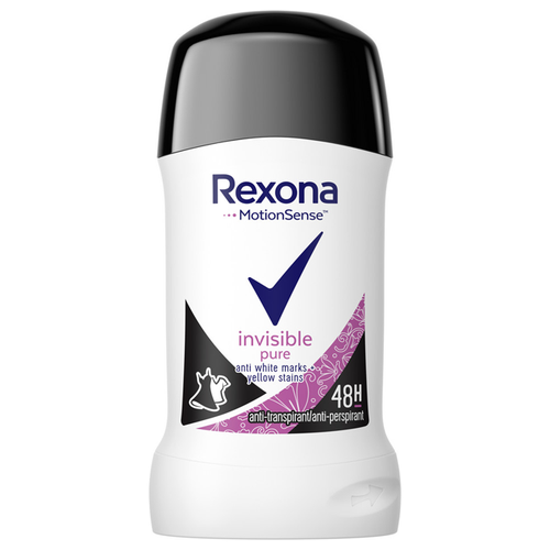 Антиперспирант-стик Rexona Invisible Pure 40 мл