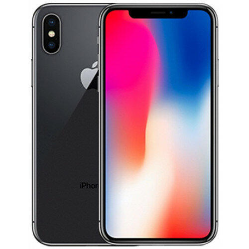 Смартфон Apple iPhone X 64 ГБ, 1 SIM, серый космос