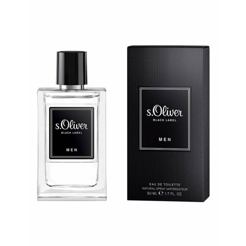 Туалетная вода S Oliver Black Label Men для мужчин 50 мл 3577₽