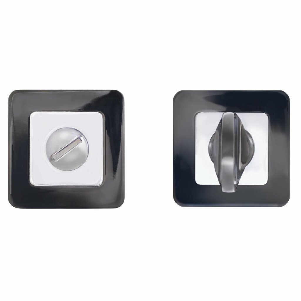 Фиксатор Аллюр BK-S1 BT/CP (41142) 12 456 черный титан/хром