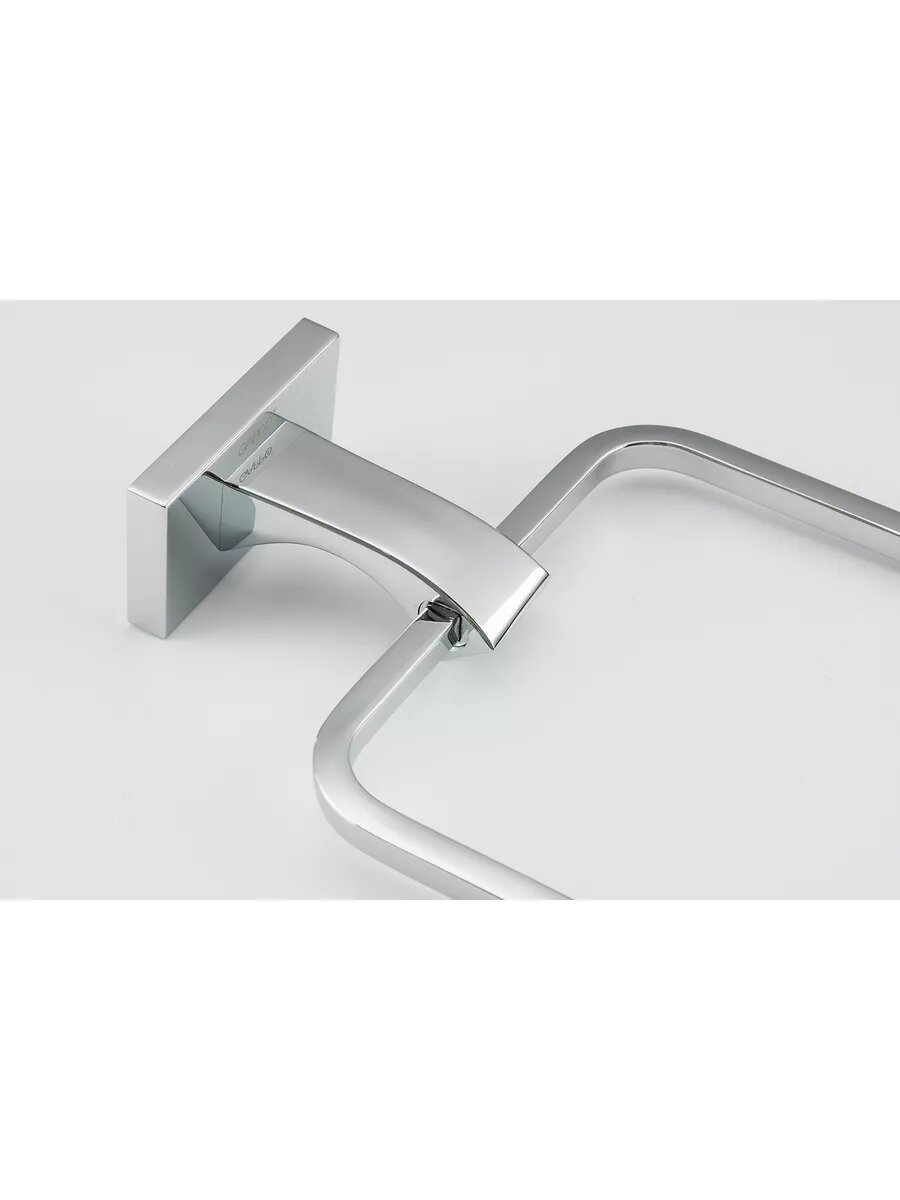 Полотенцедержатель Gappo G0704 для ванной, подвесной, латунь, хром — фото 1