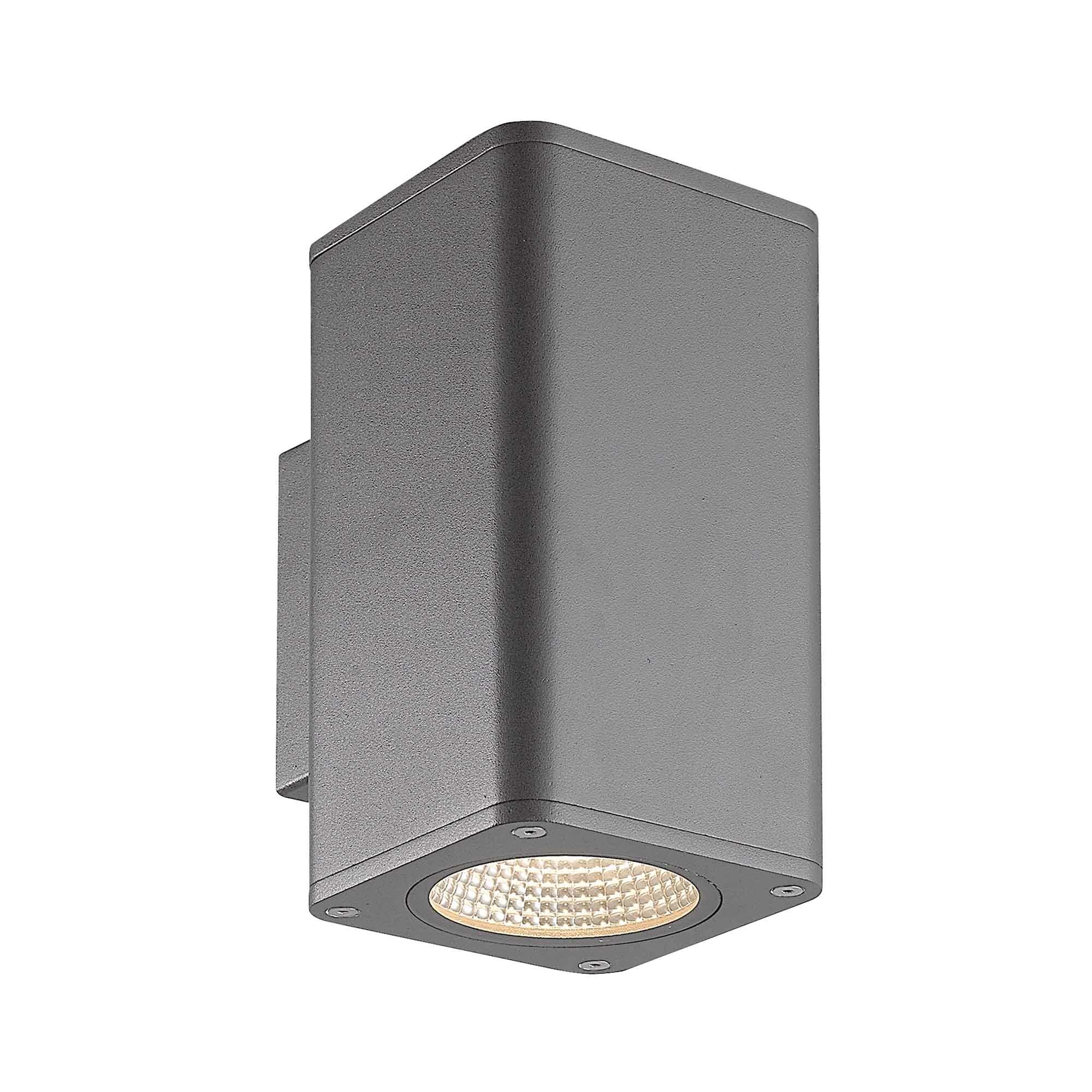 Светильник Arlight Светильник LGD-EVO-WALL-TWIN-S100x100-2x12W Day4000 (GR, 44 deg, 230V) (Arlight, IP54 Металл, 3 года)