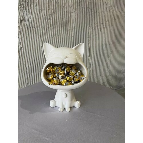 Ваза Котенок Мяу для сухоцветов и декора