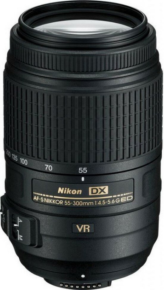 Объектив Nikon 55-300mm f/4.5-5.6G ED VR AF-S DX Nikkor
