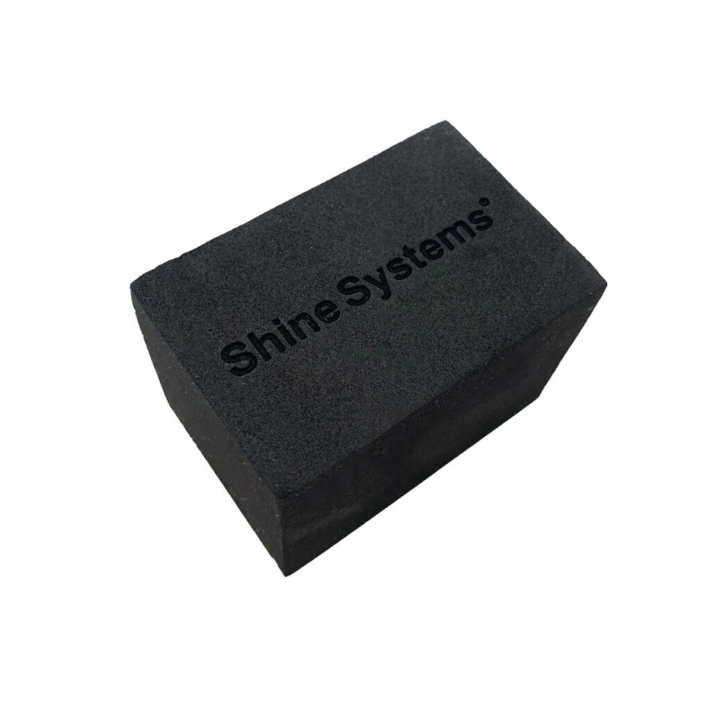 Аппликатор для чистки стекла и хрома - Shine Systems Glass Applicator, 6*5 см — фото 1