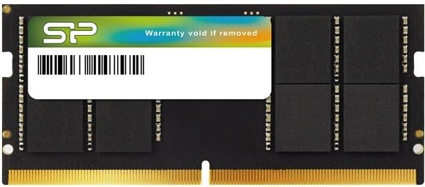 Silicon Power Память DDR5 8GB 4800MHz Silicon Power SP008GBSVU480G02 RTL PC5-38400 CL40 SO-DIMM 262-pin 1.1В kit single rank Ret