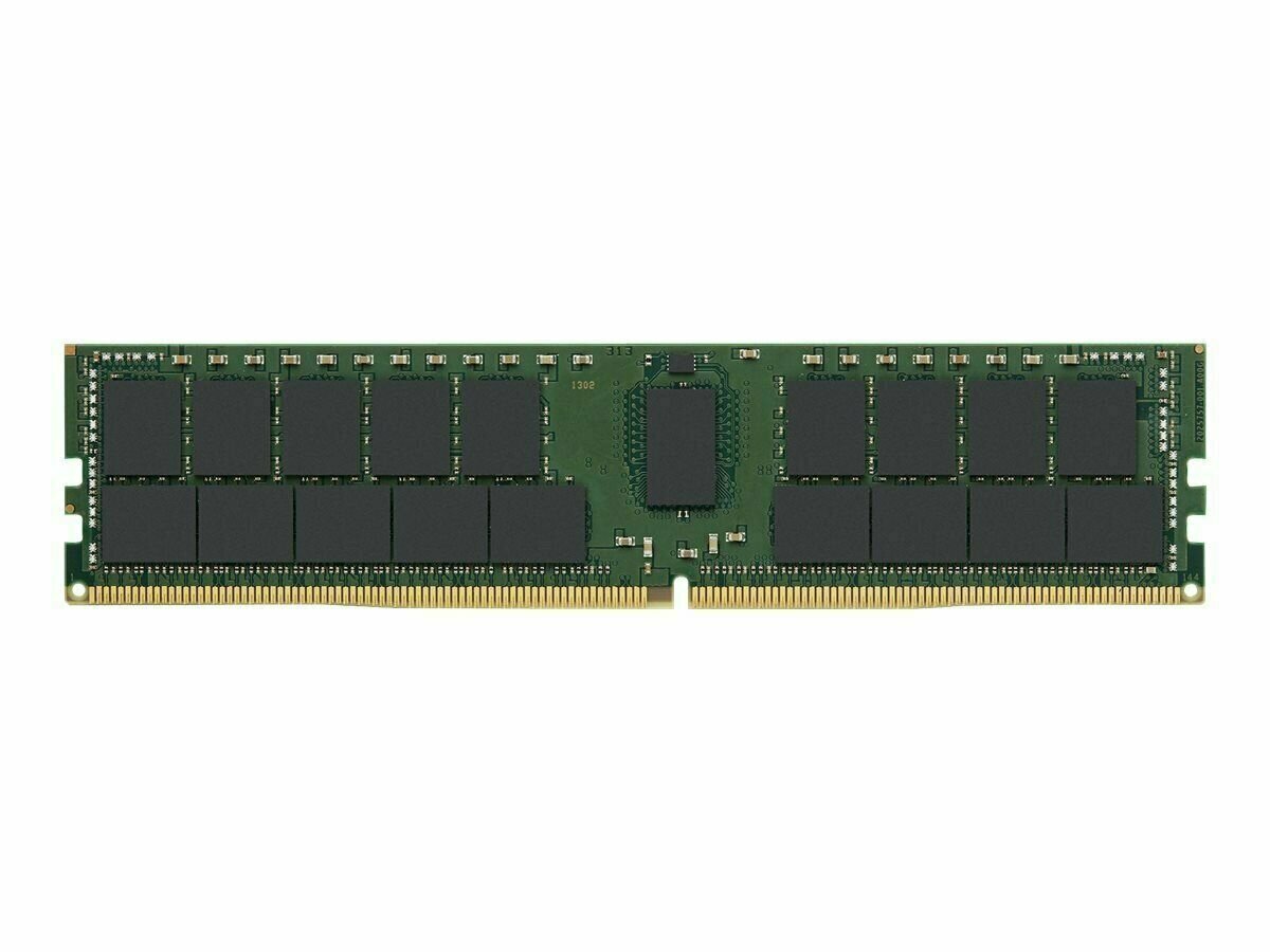 Модуль памяти DDR4 64GB Kingston Server Premier 2666MHz ECC Reg CL19 2RX4 1.2V 16Gbit Micron F Rambus - фото №1