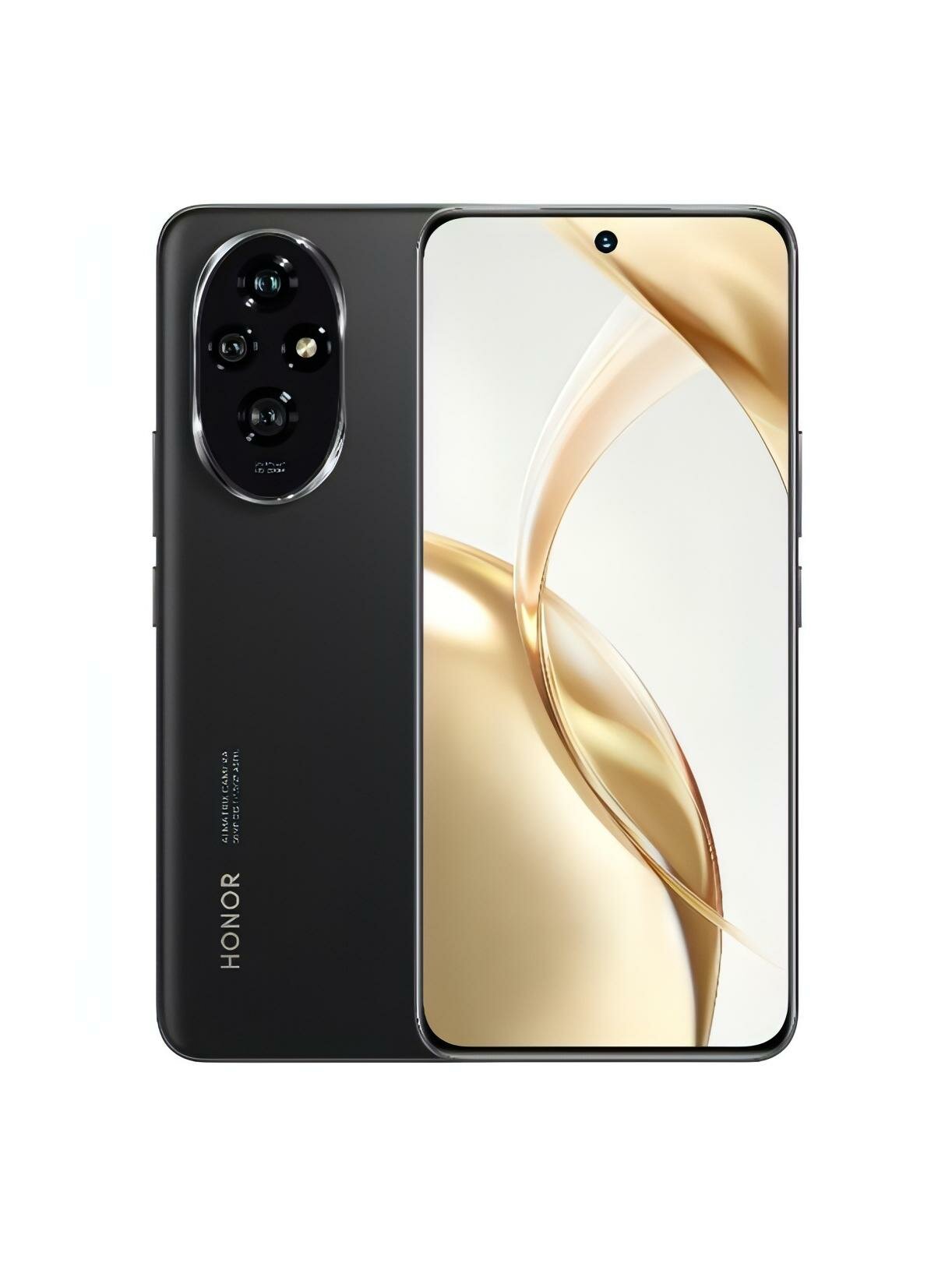 Смартфон HONOR 200 8/256GB Midnight Black — фото 1