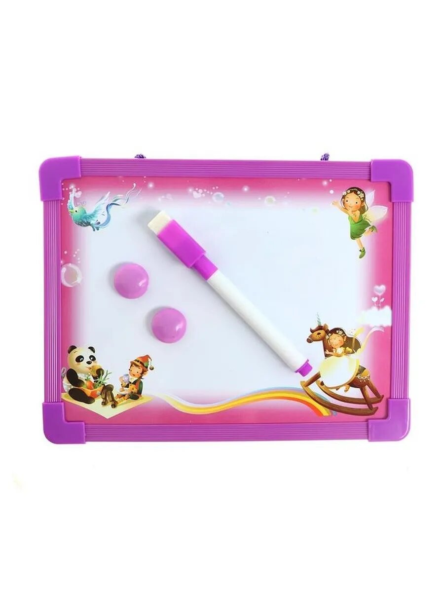 Магнитная доска для рисования с маркером и магнитами