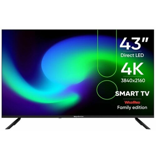 Телевизор LED TOPDEVICE TDTV43BS06U_BK 4K Smart (Android)