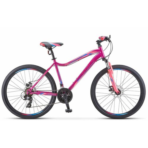 Женский велосипед Stels Miss 5000 MD V020, год 2023, цвет Фиолетовый-Розовый, ростовка 16