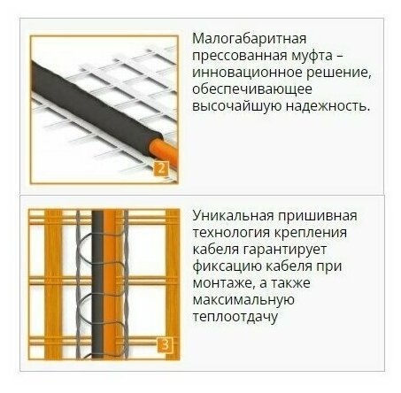 Нагревательный мат, Теплолюкс, ProfiMat 180, 15 м2, 3000х50 см, длина кабеля 2 м - фотография № 8