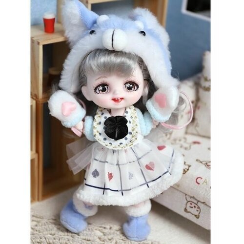 Кукла Pocket Doll Хаски (16 см)