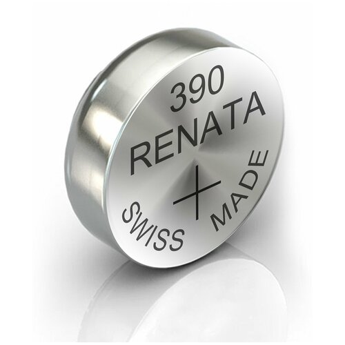 Элемент питания Часовая Батарейка RENATA 390 (SR1130SW, SR54) 1,55V 1 шт элемент питания для часов renata sr 1130 s 390 1 55 v 1 шт