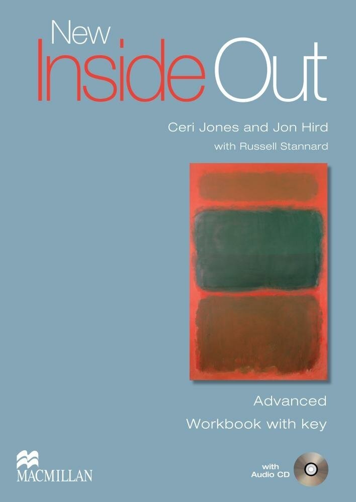 Книга New Inside Out Advanced Workbook With Key - фото №1