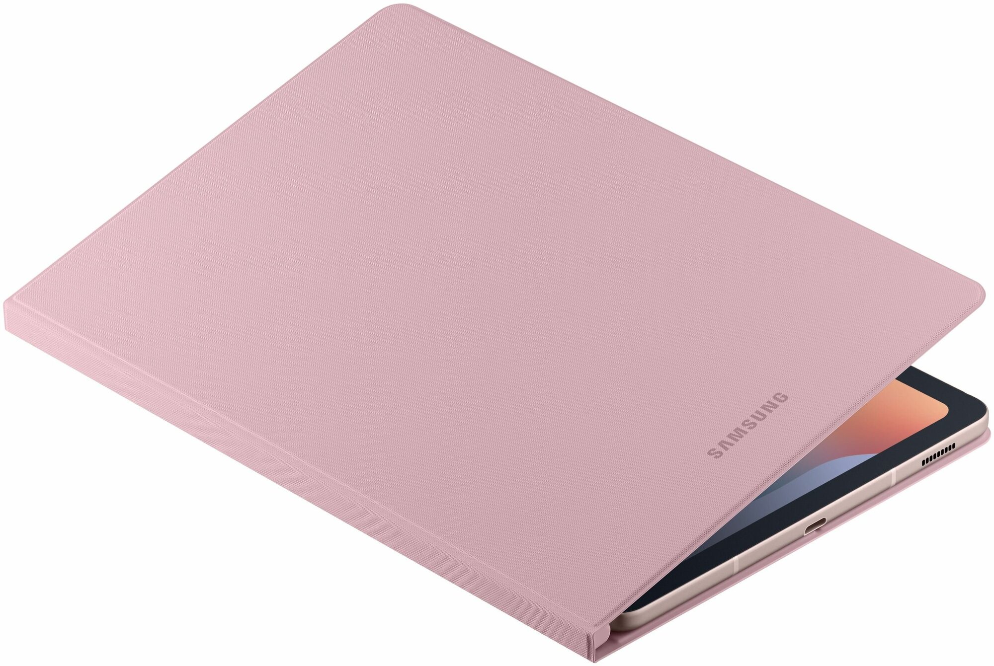 Чехол для планшета SAMSUNG Book Cover, для Samsung Galaxy Tab S6 lite, розовый [ef-bp610ppegru] - фото №13