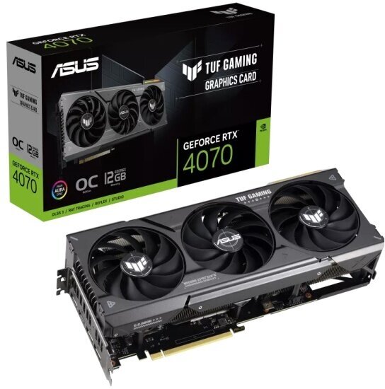 Видеокарта ASUS Видеокарта/ TUF-RTX4070-O12G-GAMING