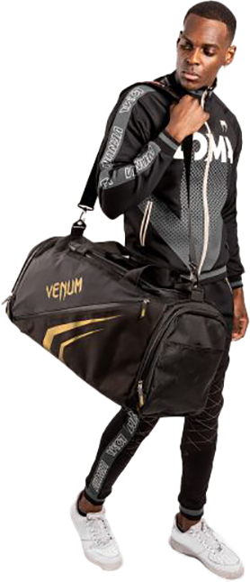 Сумка Venum Trainer Lite Evo Black/Gold (One Size) - фотография № 9