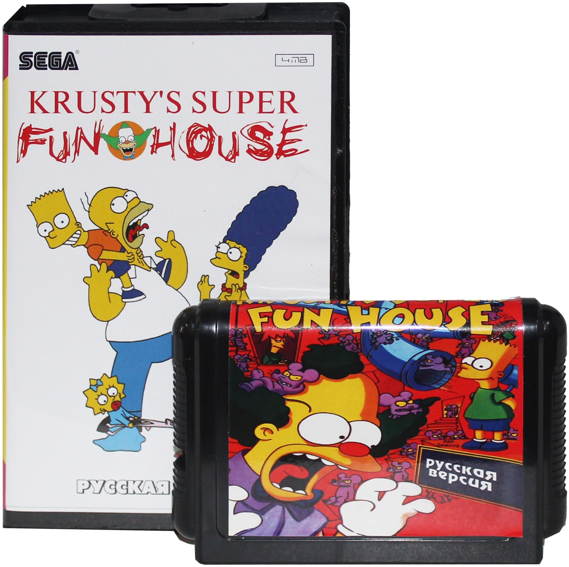 Simpsons: Bart vs The Space Mutants - симпатичная, в стиле рисованного мультфильма, но совсем непростая игра на Sega