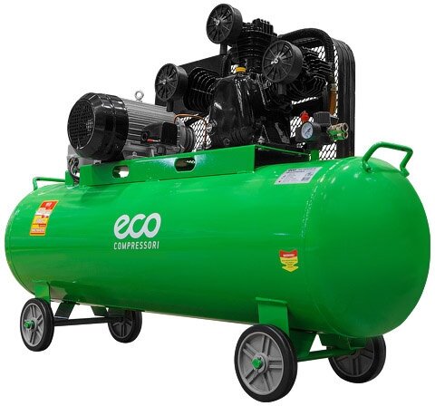 Компрессор масляный Eco AE-2005-2, 200 л, 3 кВт