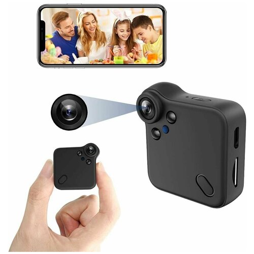 Мини Wi-Fi камера COLACAM K10 с датчиком движение и инфракрасным ночным видением 1080P 720P HD Wi-fi mini camera 1080P 319000₽