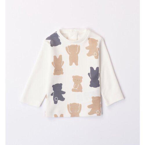 фото Лонгслив minibanda, размер 9, бежевый