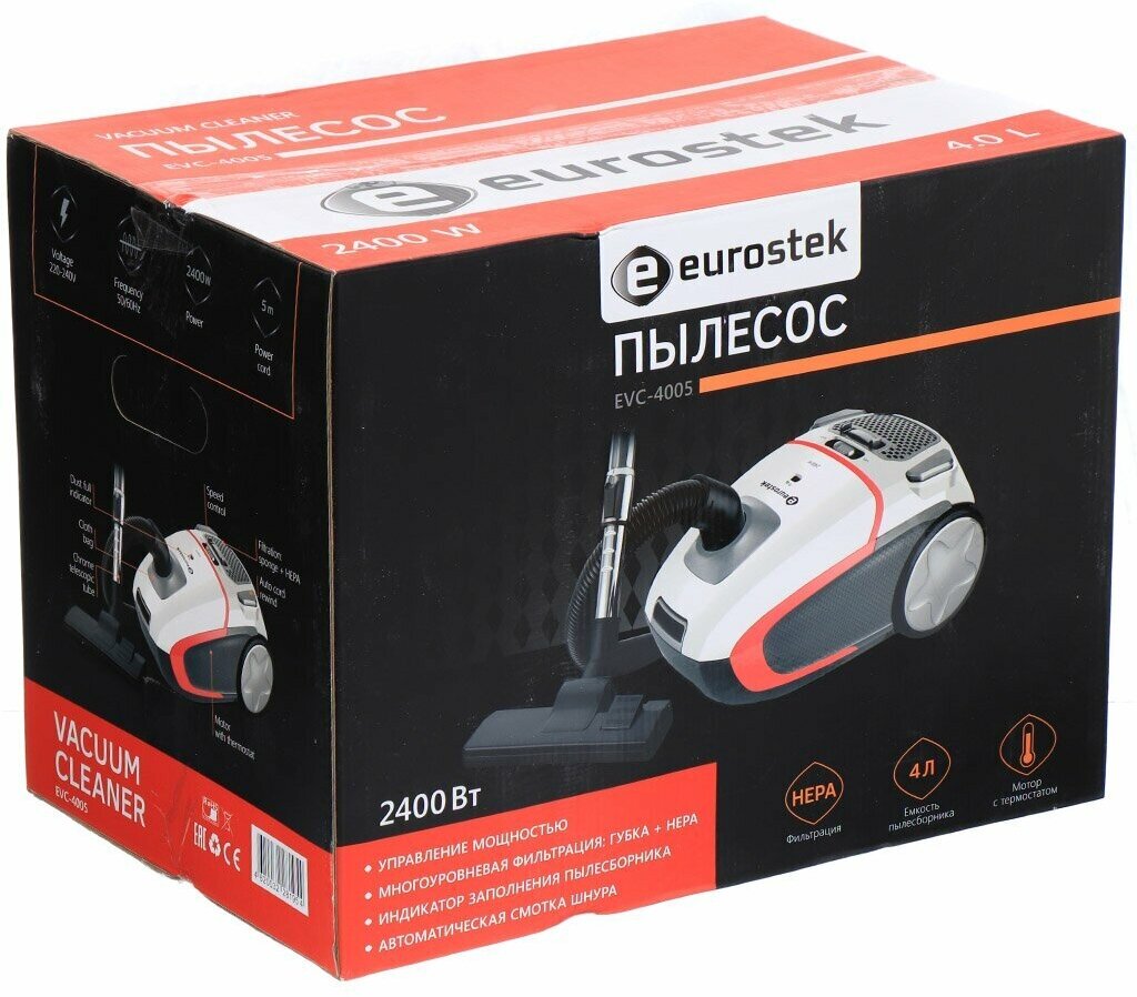 Пылесос Eurostek EVC-4005