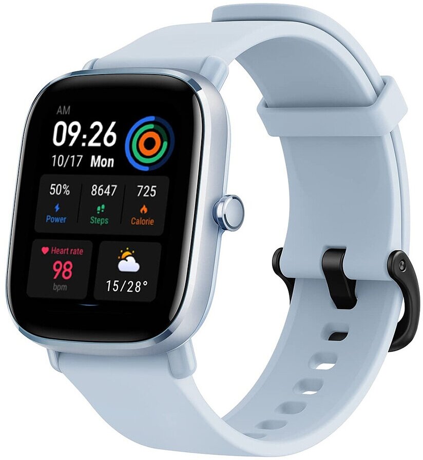 Умные часы Amazfit GTS 2 mini GPS, черная полночь - фото №5