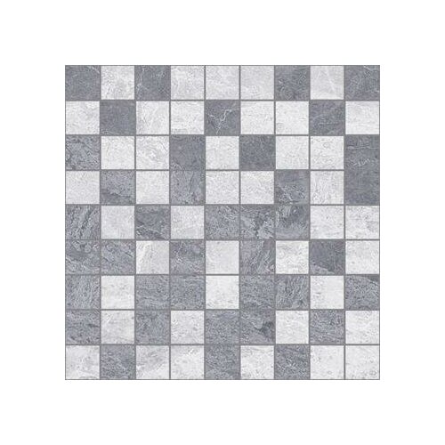 Мозаика Pegas темно-серый-серый 30x30, 1 шт (0.09 м2)