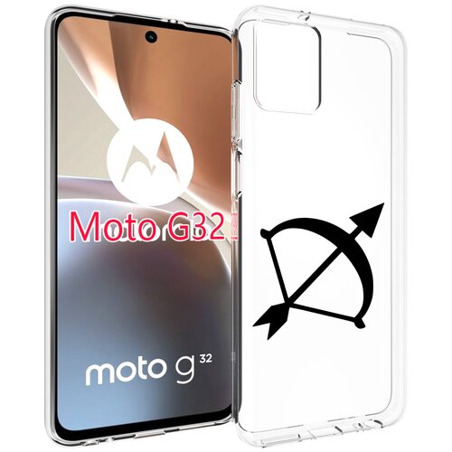 Чехол MyPads знак-зодиака-стрелец-7 для Motorola Moto G32 задняя-панель-накладка-бампер чехол mypads знак зодиака скорпион 7 для motorola moto g32 задняя панель накладка бампер