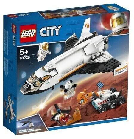 Конструктор LEGO City 60226 Шаттл для исследований Марса — фото 1