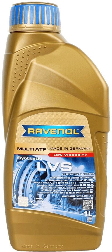 Трансмиссионное масло RAVENOL Multi ATF LVS Fluid 1л