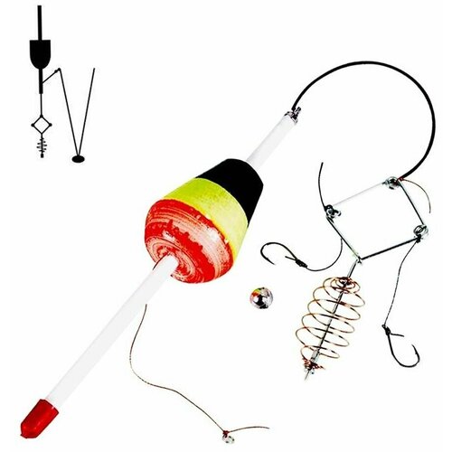 Приманка для рыбалки Убийца толстолоба оснащенная уп1 ед 287₽