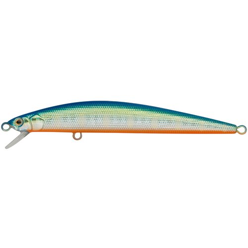 Воблер Минноу Strike Pro Slingshot Minnow 90, цвет: A150-713 UV Blue Silver OB, (EG-146F#A150-713) воблер минноу strike pro chip minnow 45 s цвет a150 713 uv blue silver ob js 406 a150 713