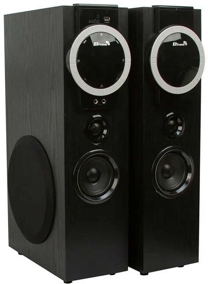 Комплект акустики Eltronic 20-81 Home Sound черный