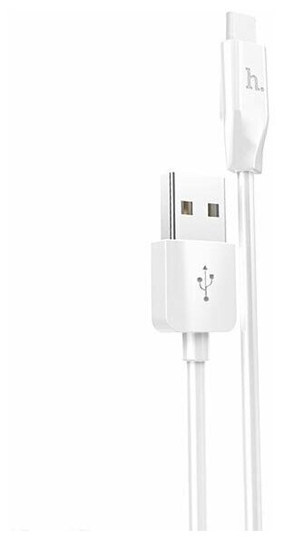 Кабель USB HOCO X1 Rapid, USB - Type-C, 2.1А, 1м, белый